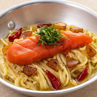 老舗「ふくや」の一本物の明太子を贅沢に